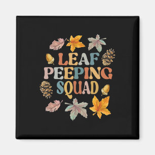 LEAF PEEPER SQUAD Fall Foliage Leaf Peeping Fall S Magnet