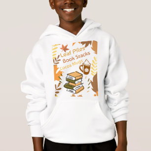 Leaf piles-Book stacks-Cocoa mugs