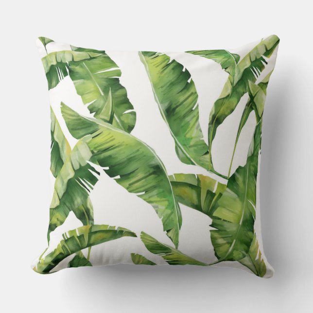 Leaf Pillow Cushion (Front)