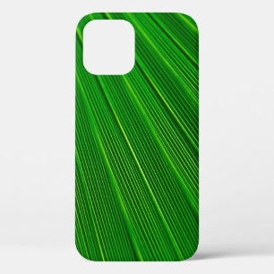 Leaf plant background palm green iPhone 12 case