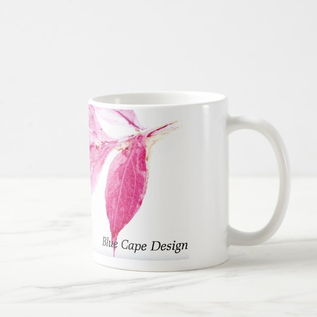 Leaf Print Coffee Mug (Right)