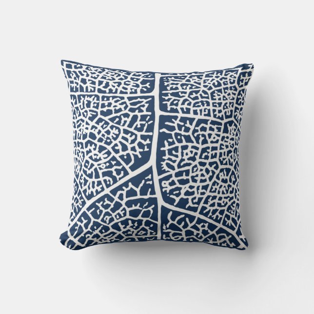 Leaf Print Cushion (Front)