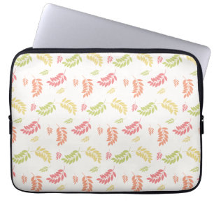 Leaf Seamless Pattern – Botanical Design Laptop Sleeve