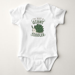 Leaf Sheep Sea Slug Funny Marine Biology Cartoon Baby Bodysuit