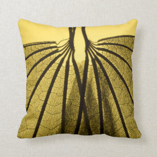 Leaf Skeleton Cushion