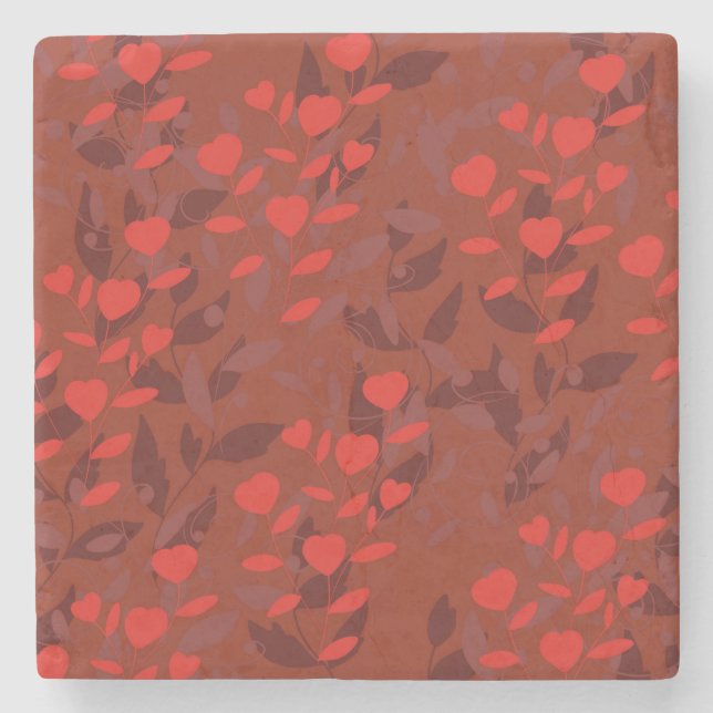 leaf stone coaster (Front)