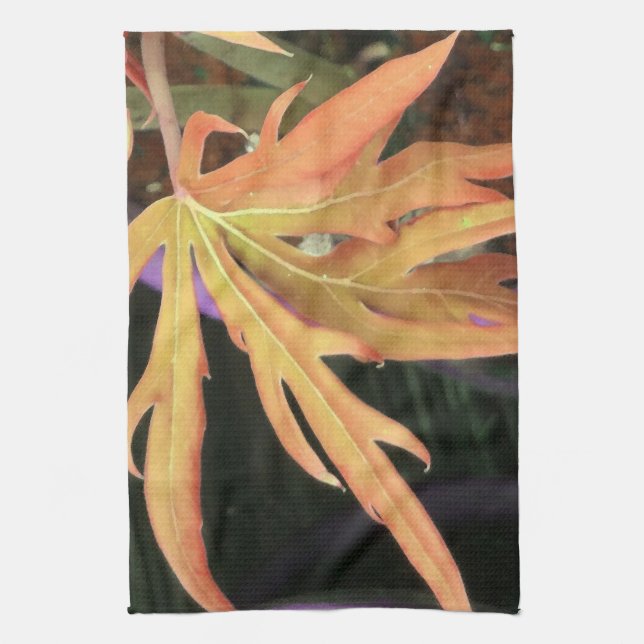 Leaf Study 2 Tea Towel (Vertical)