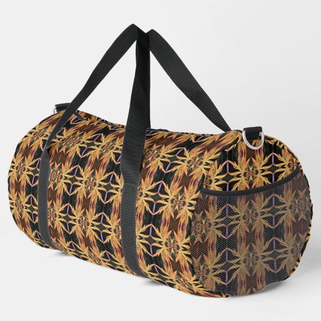 Leaf Study Pattern Print Cut Sew Bag (Right Corner)