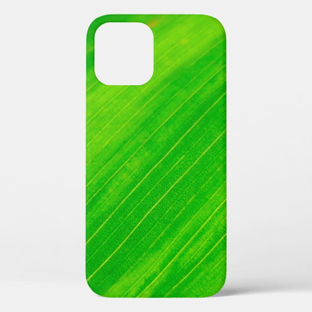 Leaf texture green leaf veins Case-Mate iPhone case (Back)