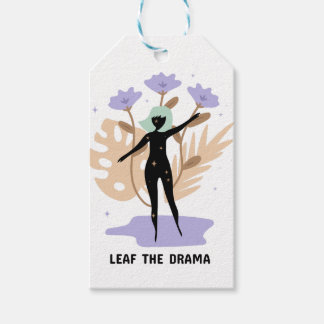 Leaf the Drama Gift Tags
