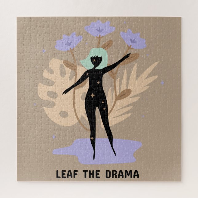 Leaf the Drama  Jigsaw Puzzle (Vertical)