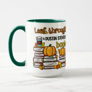 Leaf Through A Dustin Stevens Book Mug