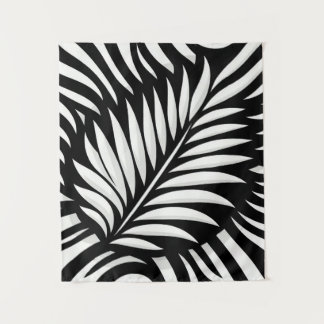 Leaf Zebra Stripes style  Tapestry