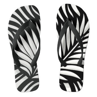 Leaf Zebra Stripes style  Thongs