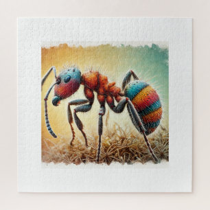 Leafcutter Ant Dorsal View 280824IREF233 - Waterco Jigsaw Puzzle