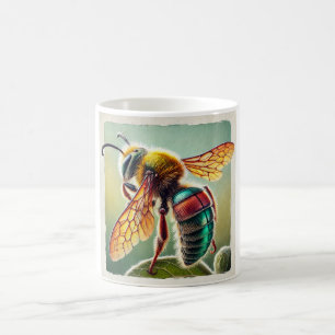 Leafcutter bee 160724IREF254 - Watercolor Coffee Mug