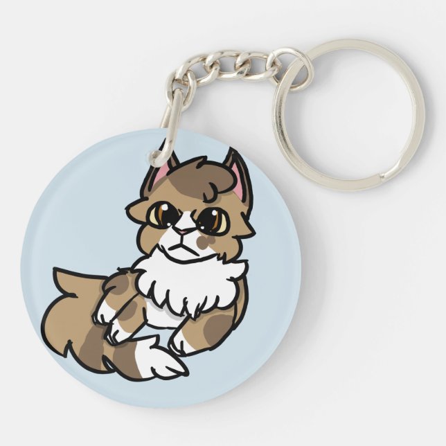 Leafpool Keychain (Back)