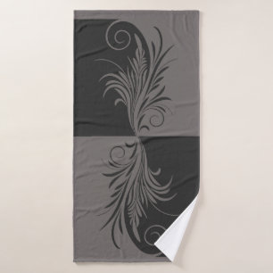 Leafy 5 bath towel