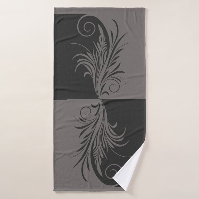 Leafy 5 bath towel (Bath Towel)