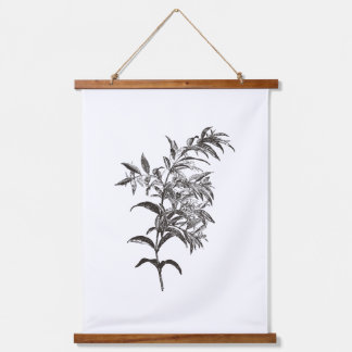 Leafy Branch Nature Art Print, Eucal Hanging Tapestry