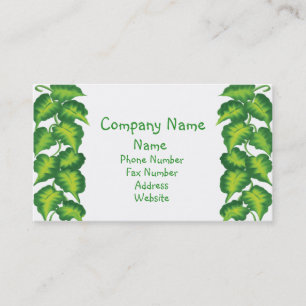 Leafy Business Card