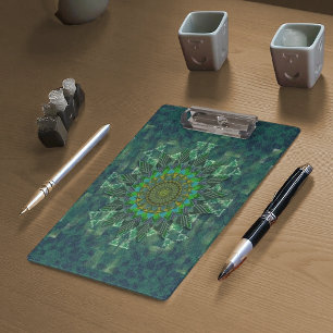 Leafy floral square stick puzzle parameterisation clipboard