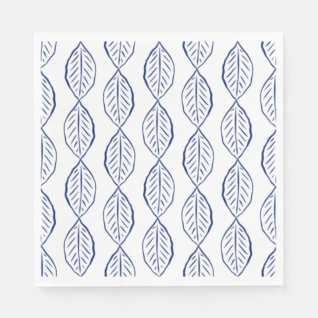 Leafy Lattice Napkin (Front)