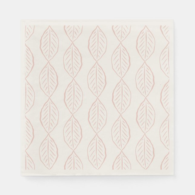Leafy Lattice Napkin (Front)