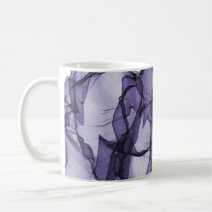 Leafy lavender film elegant design coffee mug
