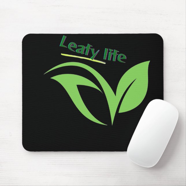 Leafy life mouse pad (With Mouse)