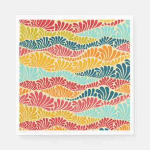Leafy Mosaic Napkin