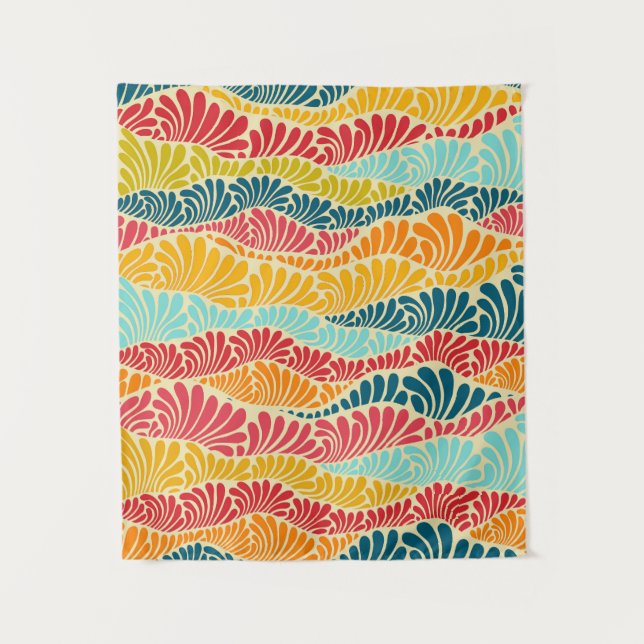 Leafy Mosaic Tapestry (Front)