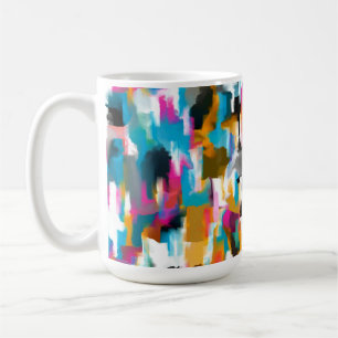 Leafy Pink  Coffee Mug