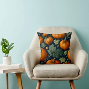 Leafy Pumpkin Patch Cushion