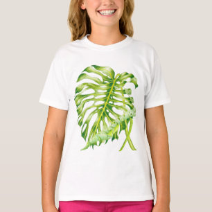 Leafy Sculptures on a T-Shirt