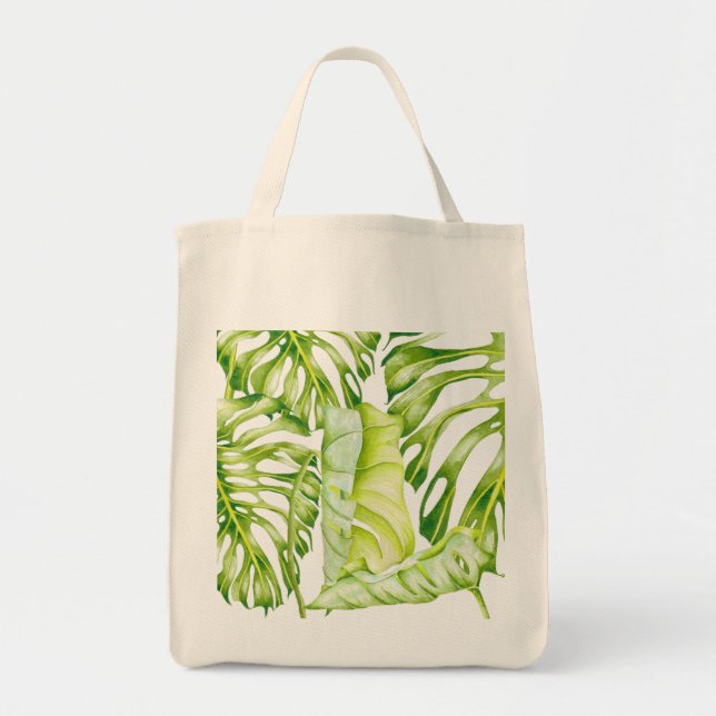 Leafy Sculptures on a Tote Bag (1) (Front)