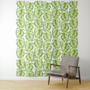 Leafy Sculptures on Tapestry (B)
