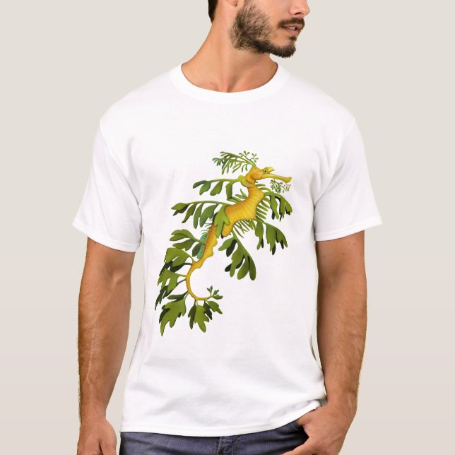 Leafy Sea Dragon Seahorse T-Shirt (Front)