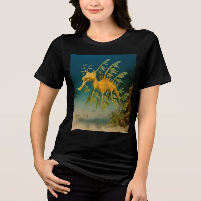 Leafy Sea Dragon Tri-Blend Shirt (Front)