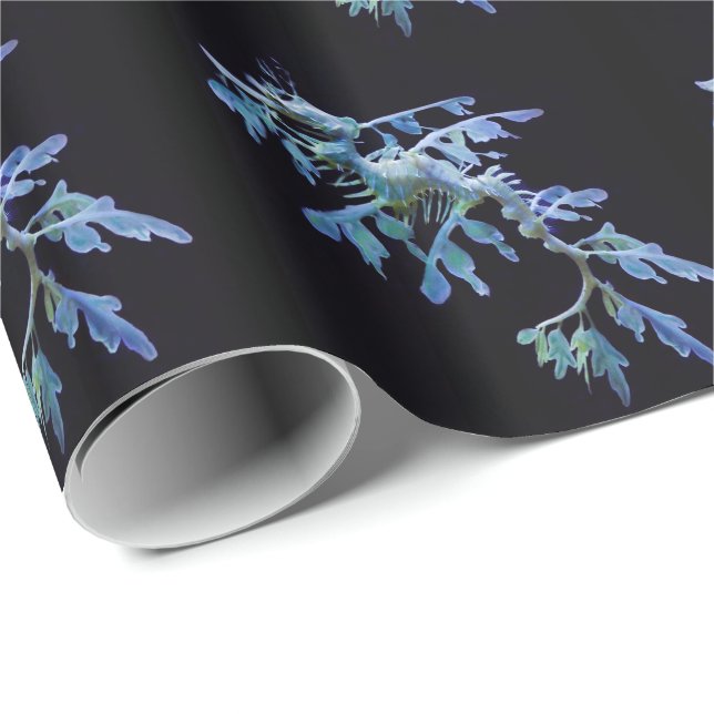 Leafy Sea Dragon Wrapping Paper (Roll Corner)