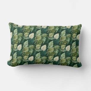 Leafy Serenity Pillow