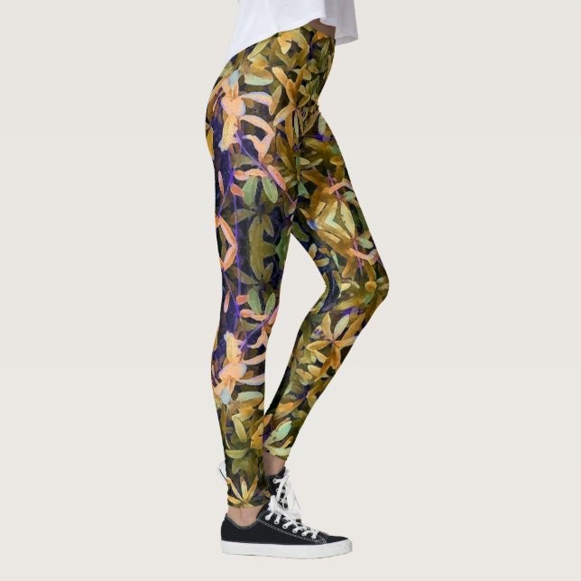 Leafy Tapestry Leggings (Right)