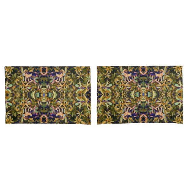 Leafy Tapestry Pillowcase (Front-Set)