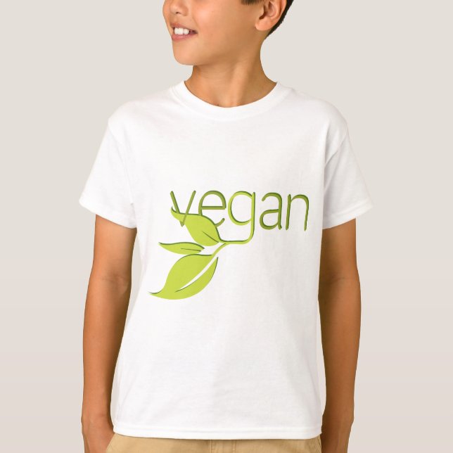 Leafy Vegan T-Shirt (Front)
