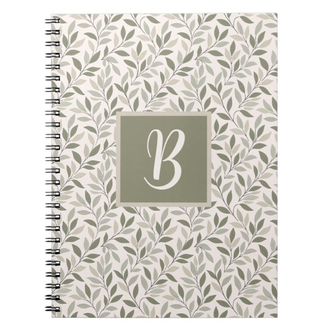 Leafy Vines Notebook (Front)