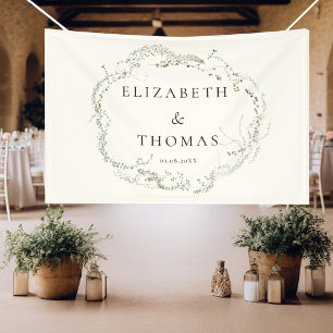 Leafy Wedding Banner