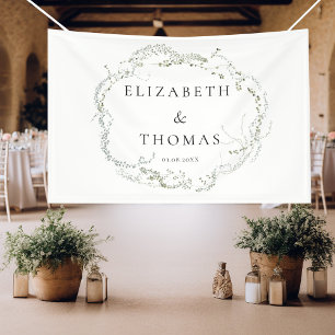 Leafy Wedding Banner