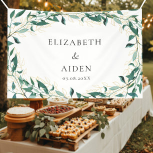 Leafy Wedding Banner