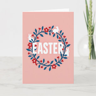 Leafy Wreath Season Card