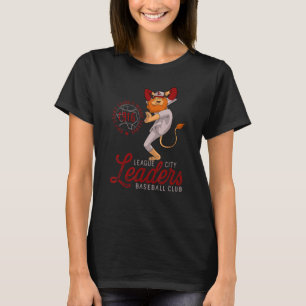 League City Leaders Retro Minor League Baseball Te T-Shirt